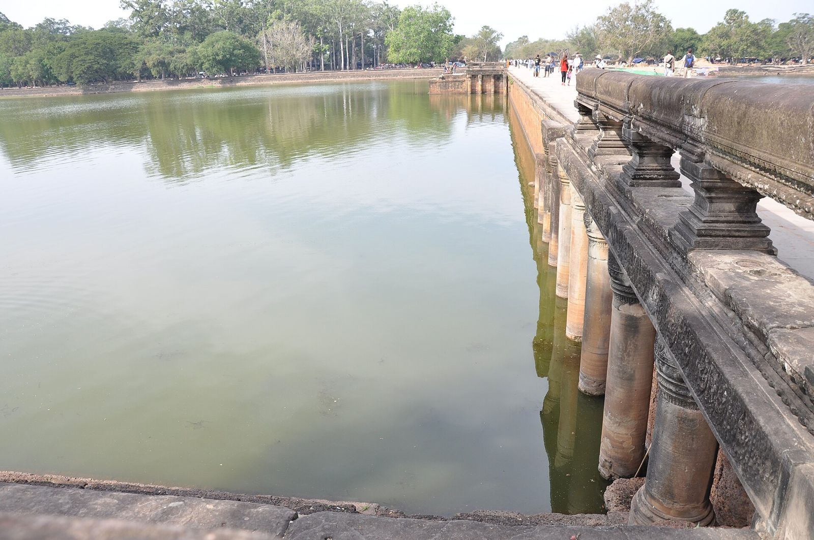 Angkor Wat is a temple complex at Angkor, Cambodia, built for the king Suryavarman II in the early 12th century as his state temple and capital city. As the best-preserved temple at the site, it is th