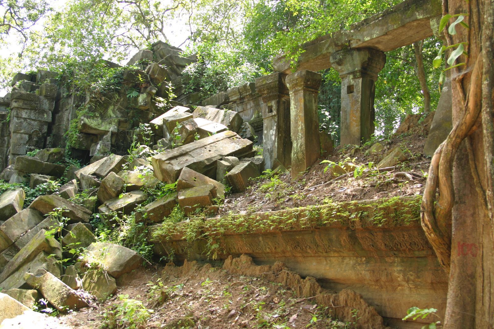 The Beng Mealea in Cambodia.