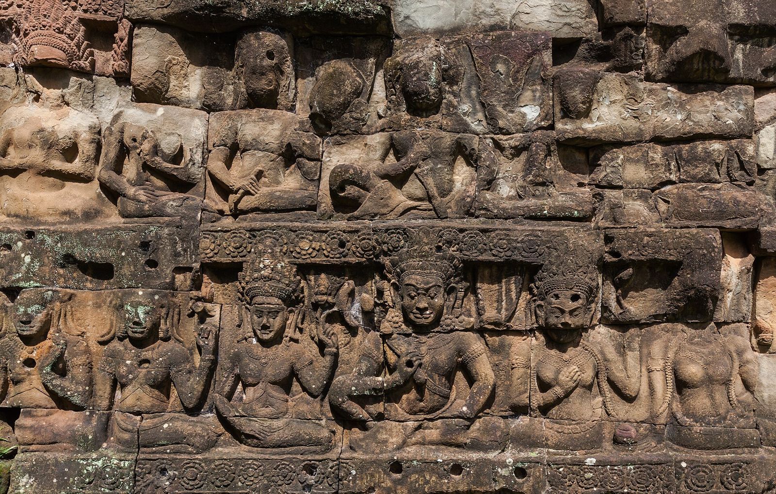 Terrace of the Leper King, Angkor Thom, Cambodia